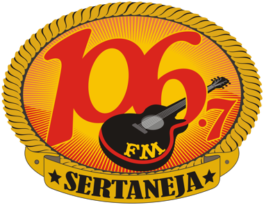 Sertaneja 106.7 station logo