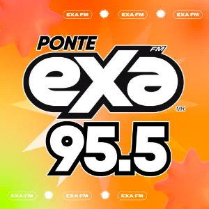 EXA FM 95.5 (Torreón) - 95.5 FM - XHMP-FM - Grupo Radio Estéreo Mayrán (GREM) - Torreón, Coahuila station logo