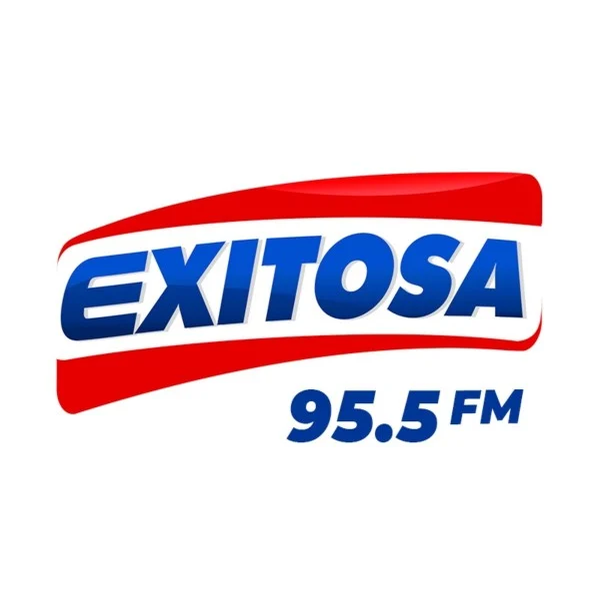 Radio Exitosa 95.5 f.m station logo