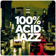 100% ACID JAZZ station logo