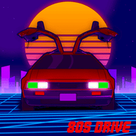 80s Drive station logo