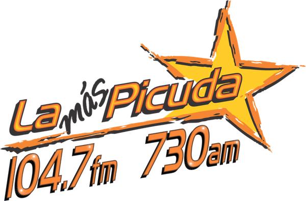 LA MÁS PICUDA 104.7 (Parral) - 104.7 FM - XHEHB-FM - Radiorama Parral - Hidalgo del Parral, Chihuahua station logo