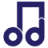 Melodia FM 97.5 station logo