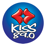 KISS FM 89.0 - 88.5 station logo