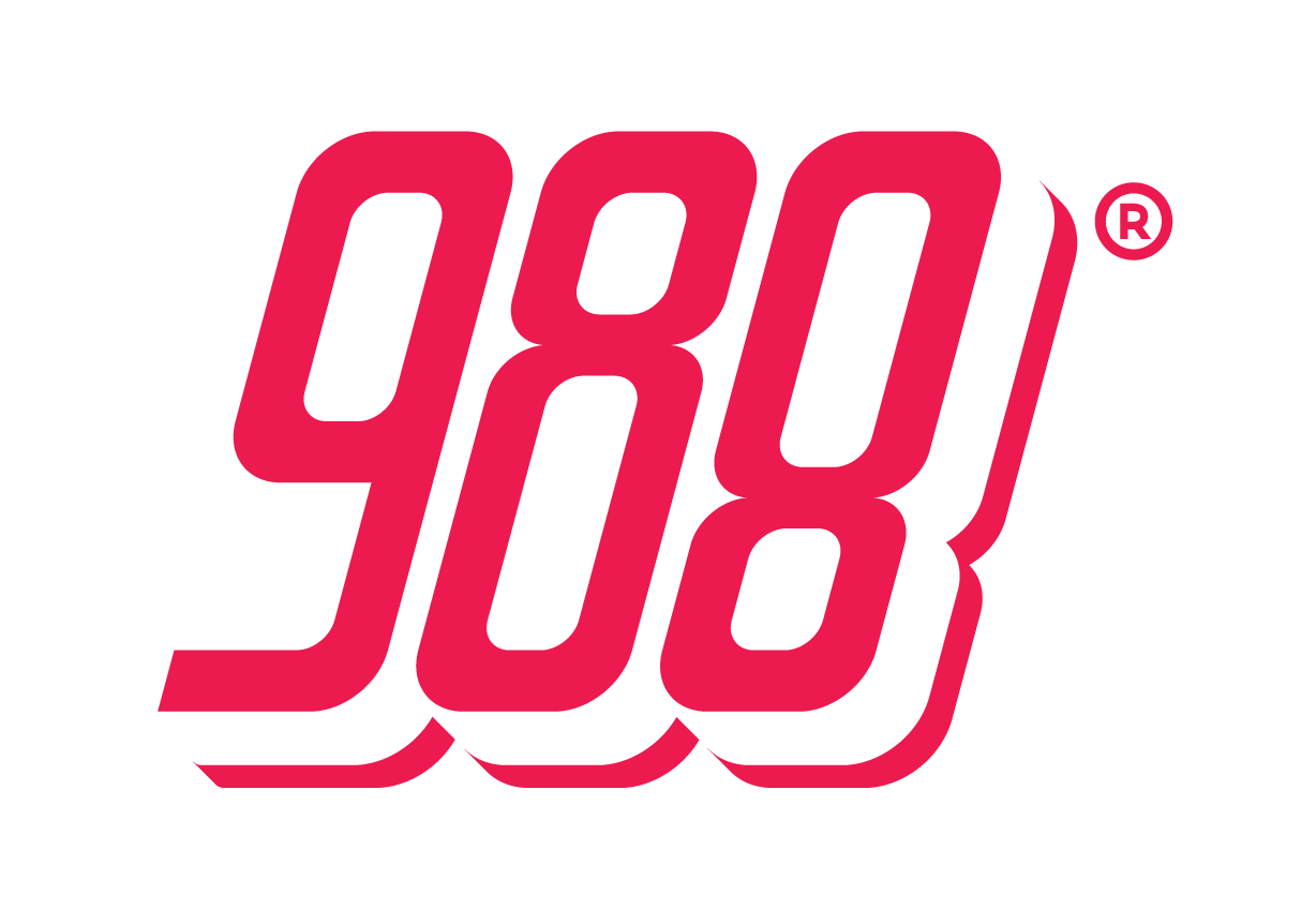 988 FM station logo
