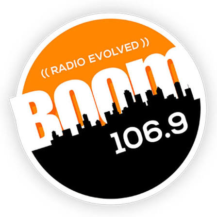 Boom SVG 106.9 station logo