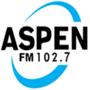Radio Aspen 102.7 FM station logo