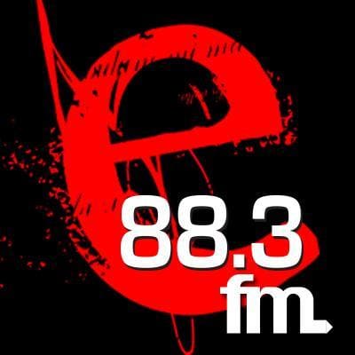 E FM station logo