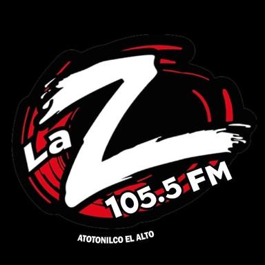 La Z Atotonilco - 105.5 FM - XHHE-FM - Atotonilco, Jalisco station logo