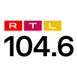 104.6 RTL station logo