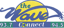 The Wave 94.5 & 93.7 Castries station logo