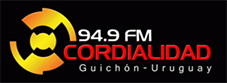 FM cordialidad 94.9 station logo