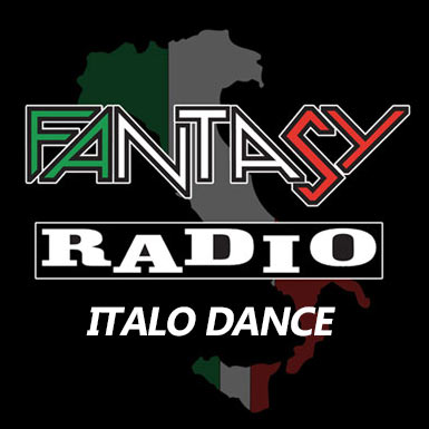 Fantasy Italo Dance 90s radio station logo