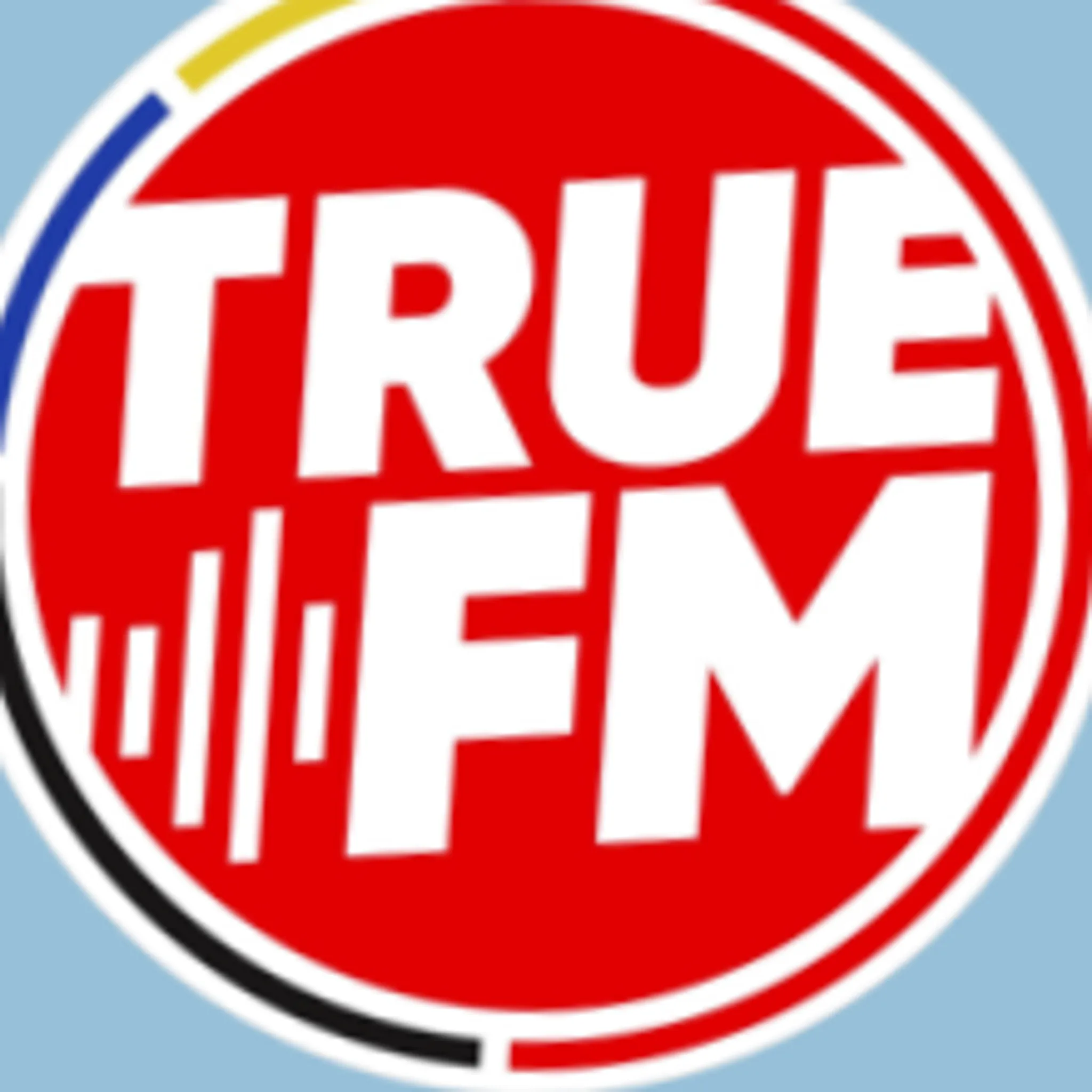 106.7 True FM - DWET station logo