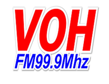 VOH FM 99.9 station logo