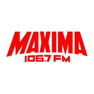 MAXIMA 106.7 (GDL) - 106.7 FM - XHOJ-FM - Radiorama de Occidente - Guadalajara, Jalisco station logo