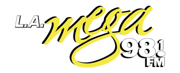 L.A. Mega 98.1 FM station logo