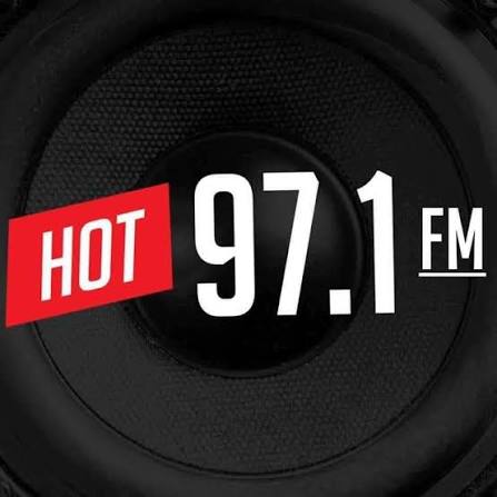 Hot 97.1 FM SVG station logo