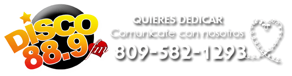 Disco 89 88.9 FM station logo