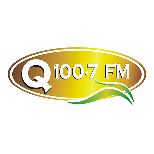 Q 100.7 FM station logo