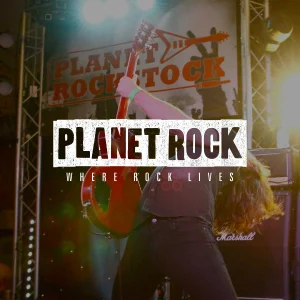 PLANET ROCK: Where Rock Lives station logo