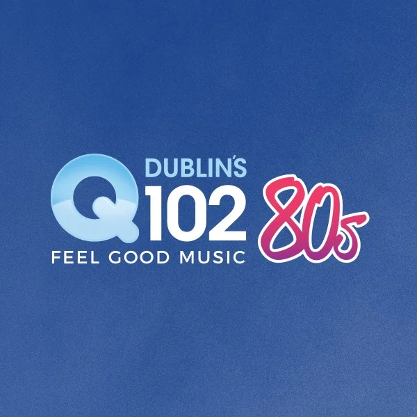 Dublin's Q102 80s station logo