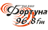 Radio Fortuna 96.8 Skopje, Macedonia station logo