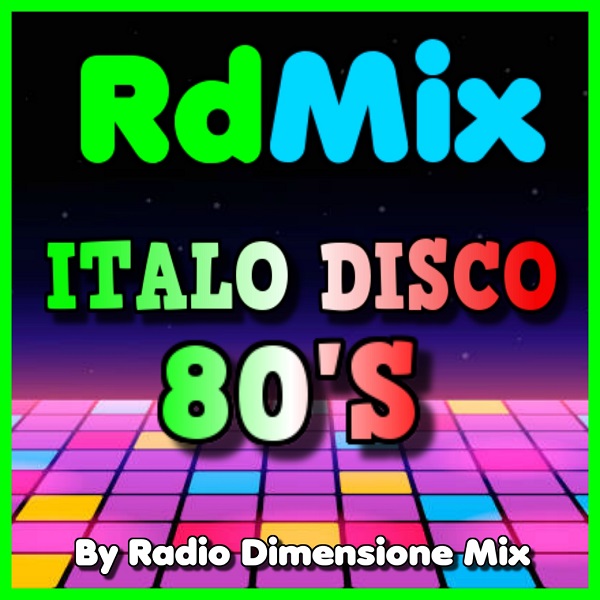 # RdMix Italo Disco 80s station logo