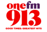 One FM 91.3 station logo