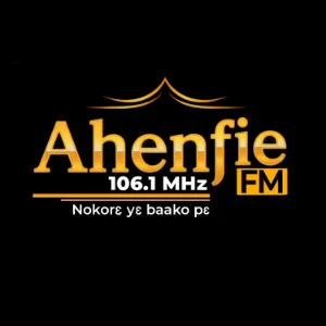 Ahenfie FM 106.1MHz station logo