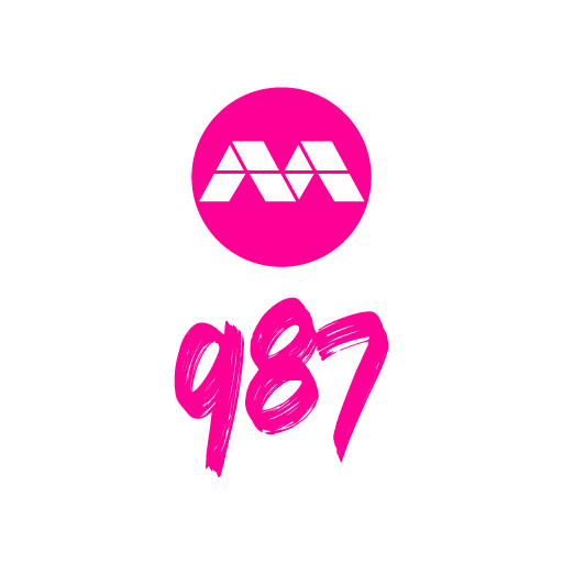 987 station logo