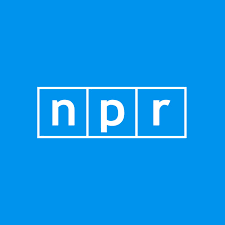 NPR News Radio 107.7 FM station logo
