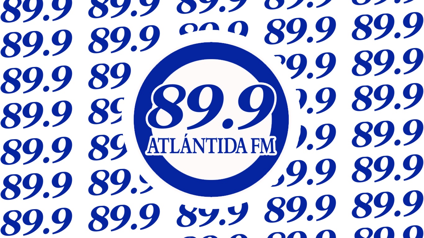 Atlantida FM 89.9 station logo