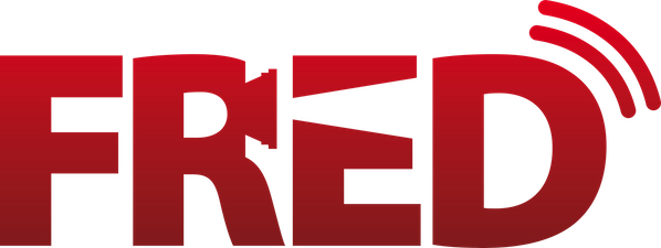 Fred Film Radio-26 Íslenska station logo