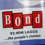 Bond 92.9 FM station logo